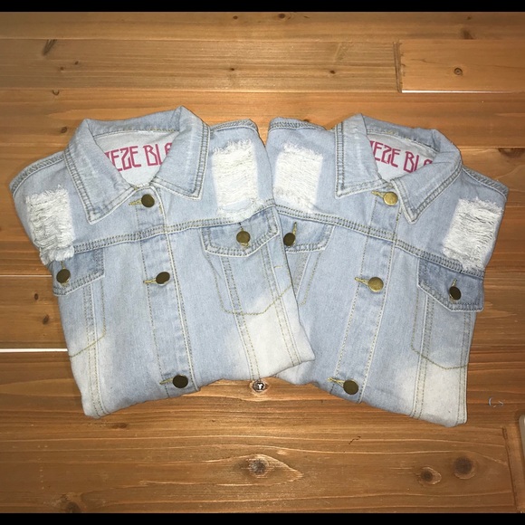 Stone Washed Ripped Design “Adaeze Black” Jacket - Picture 8 of 8